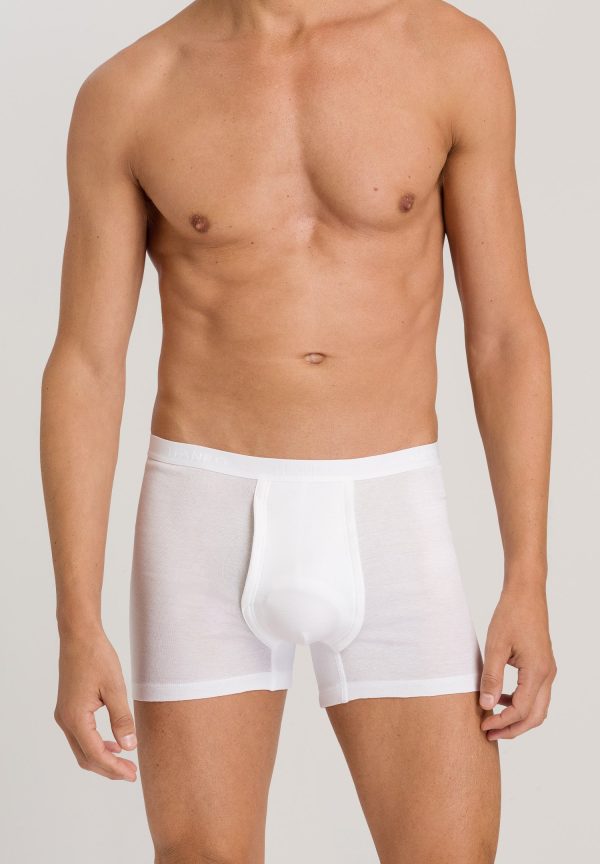 Cotton Pure Cotton Boxer Brief With Fly - Image 2