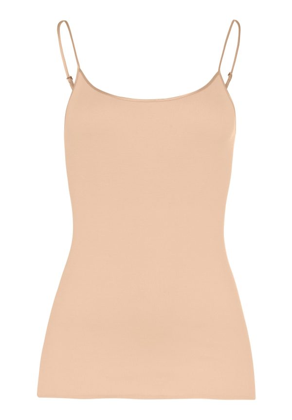 Cotton Seamless Round Neck Cotton Camisole