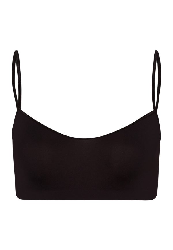 Touch Feeling Spaghetti Crop Top