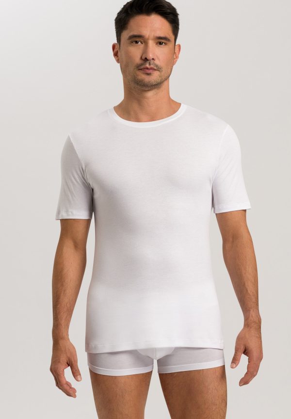 Sea Island Cotton Cotton Crew Neck T-Shirt - Image 2
