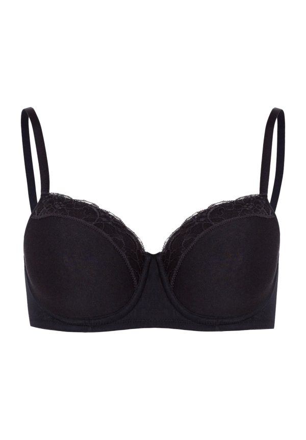 Cotton Lace Spacer T-Shirt Bra