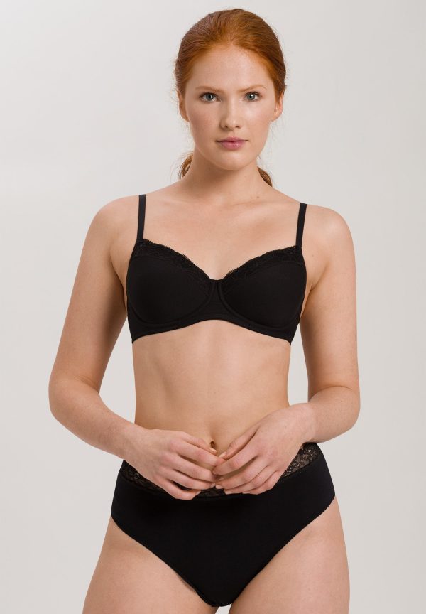 Cotton Lace Spacer T-Shirt Bra - Image 2