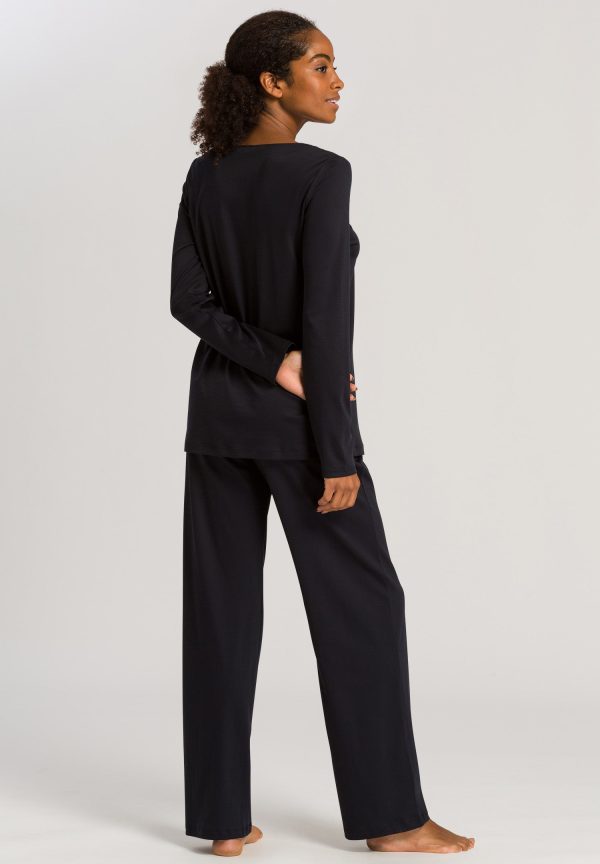 Moments Lace Trim Cotton Pajama Set - Image 3