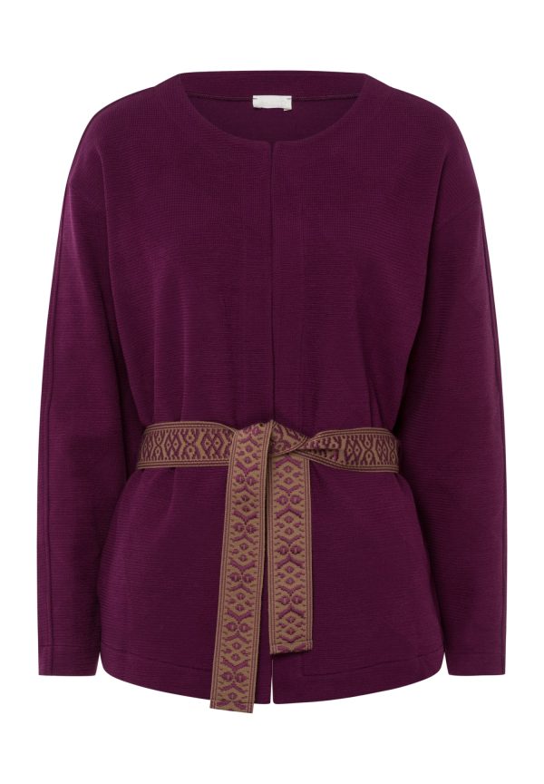 Pure Comfort Belted Cardigan