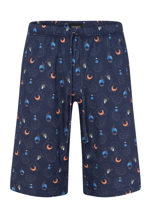 Night And Day Drawstring Cotton Shorts