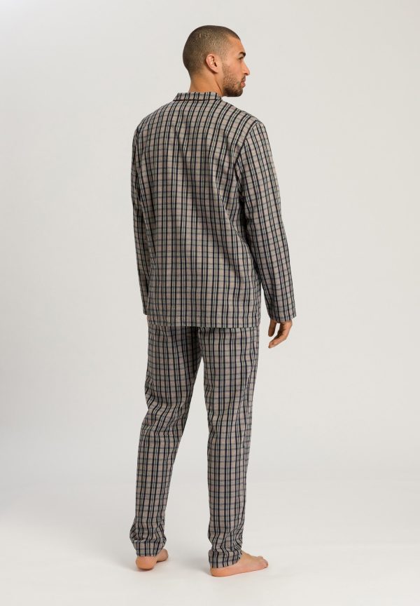 Cozy Comfort Cotton Flannel Button Front Pajama Set - Image 3