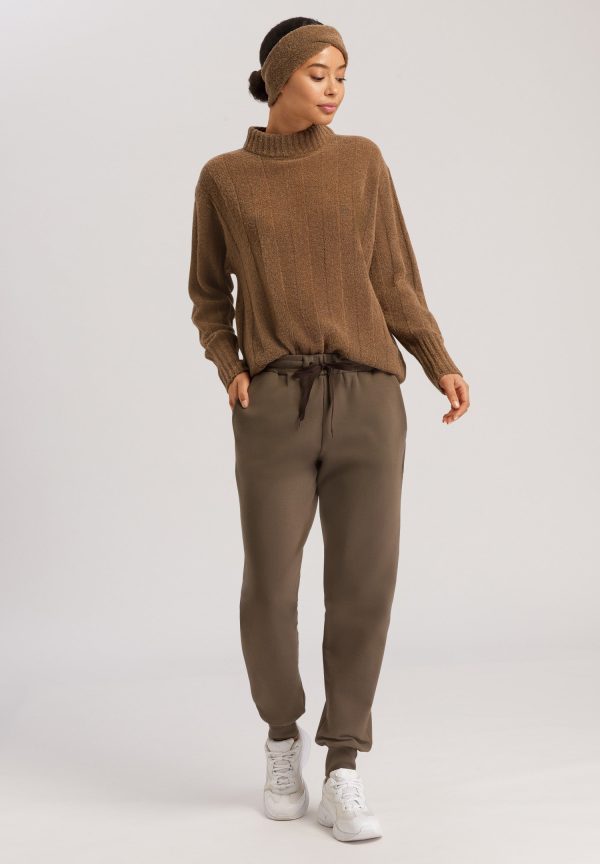 Knits Mockneck Wool Blend Pullover - Image 4