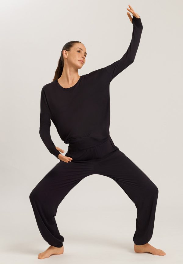 Yoga Relaxed Round Neck Top - Image 6