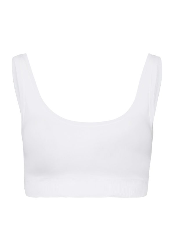 Touch Feeling Crop Top Padded