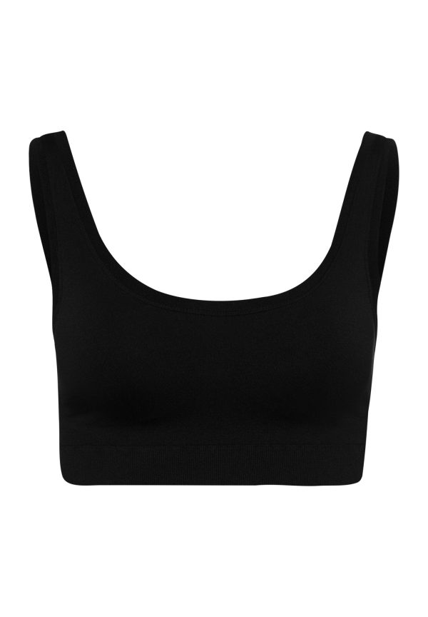 Touch Feeling Crop Top Padded