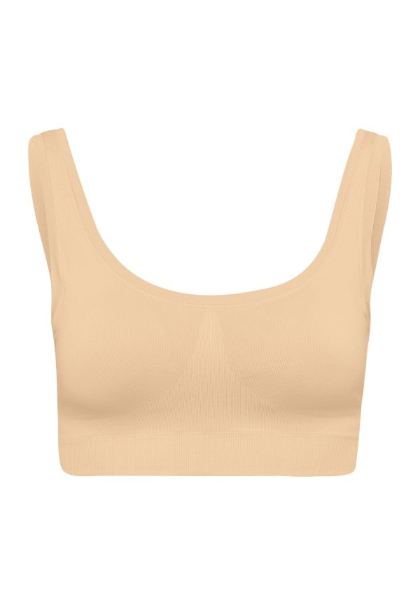 Touch Feeling Crop Top Padded