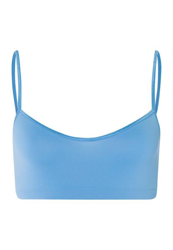 Touch Feeling Spaghetti Crop Top