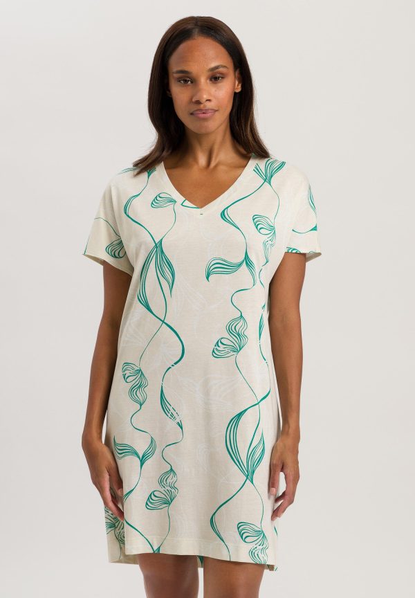 Sleep And Lounge Soft Cotton Modal Nightgown - Image 2