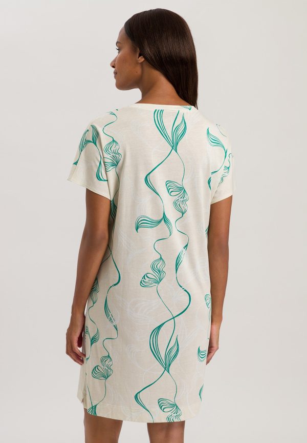 Sleep And Lounge Soft Cotton Modal Nightgown - Image 3
