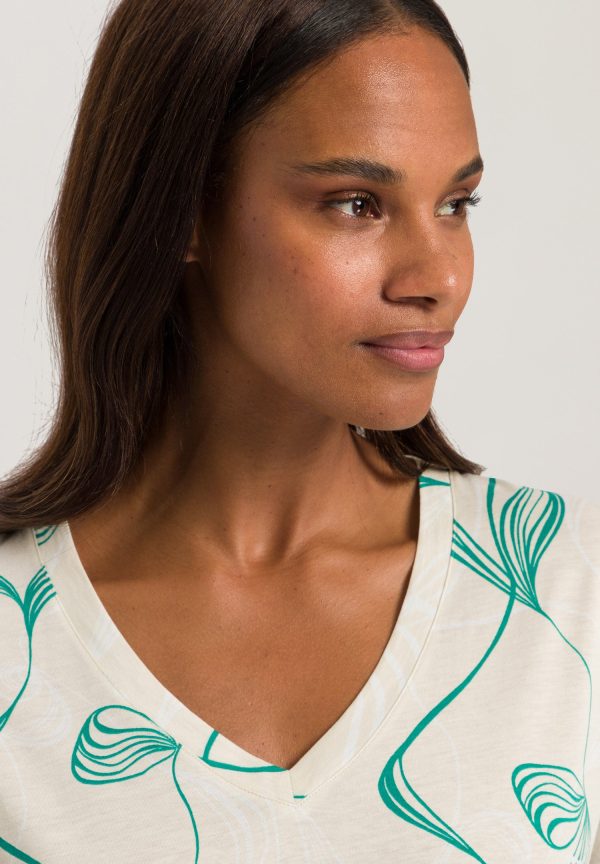 Sleep And Lounge Soft Cotton Modal Nightgown - Image 5