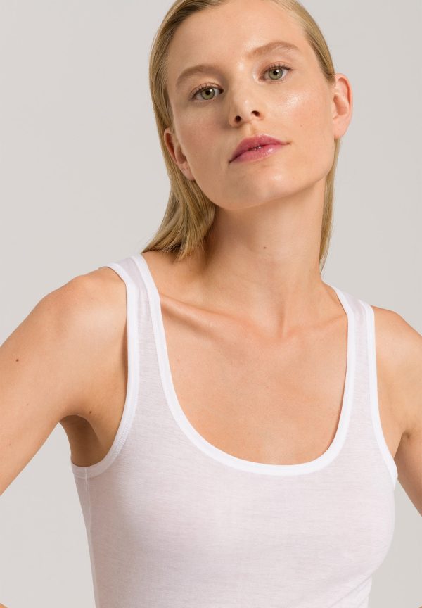 Ultralight Round Neck Cotton Tank Top - Image 4