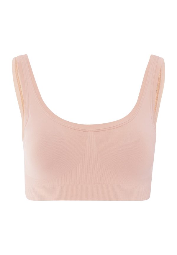 Touch Feeling Crop Top Padded