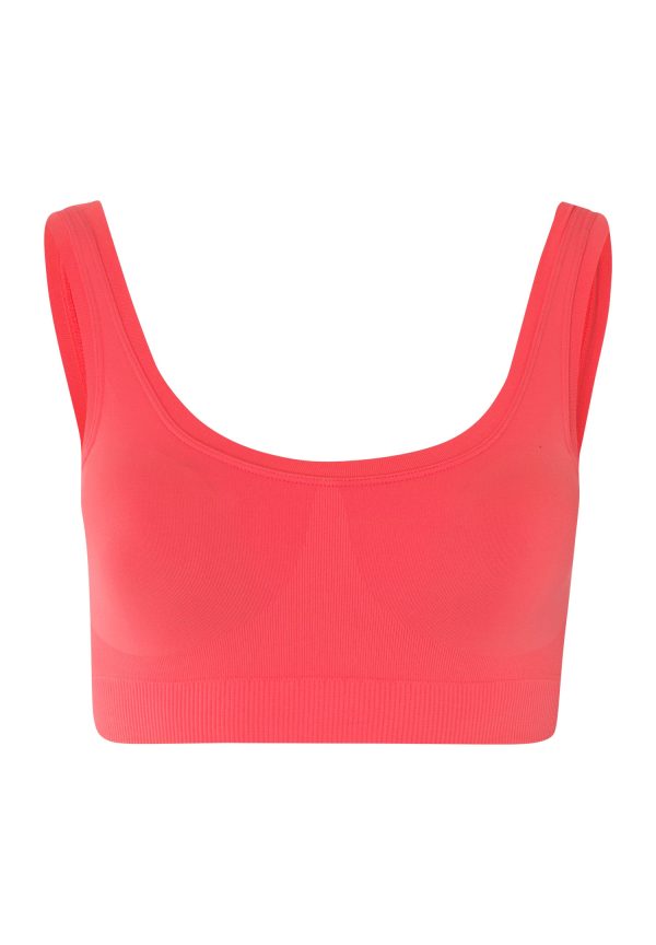 Touch Feeling Crop Top Padded