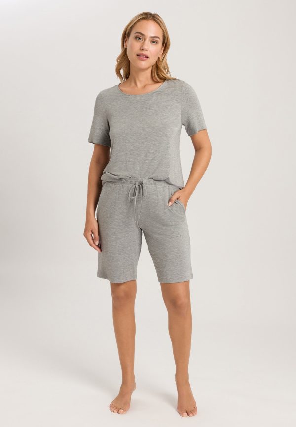 Natural Elegance Drawstring Lounge Shorts - Image 4