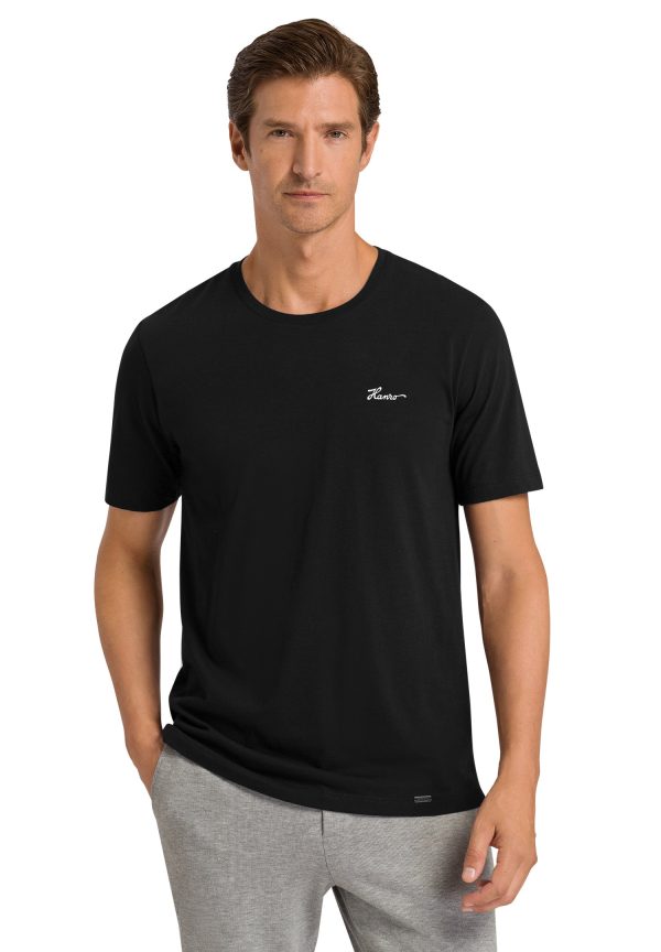 Living Shirts Jersey Cotton Crew Neck Logo T-Shirt - Image 2