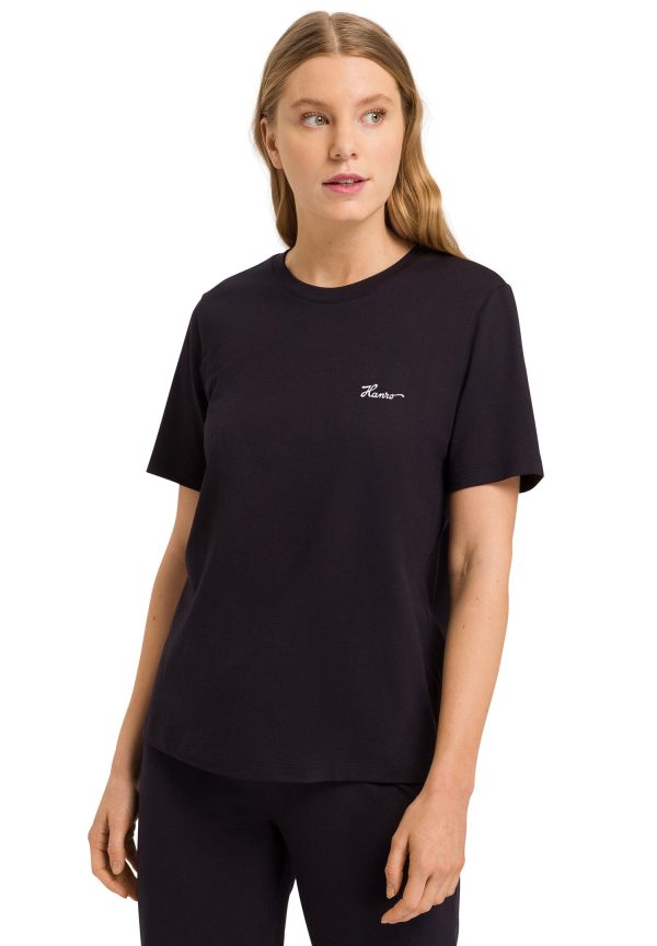 Natural Shirt Cotton Embroidered Logo T-Shirt - Image 2