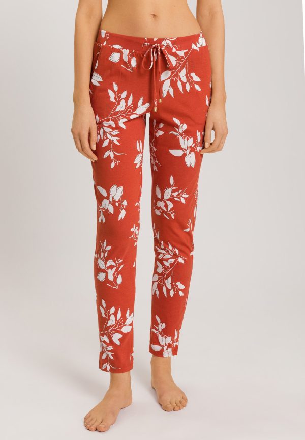 Sleep And Lounge Cotton Blend Drawstring Pants - Image 2