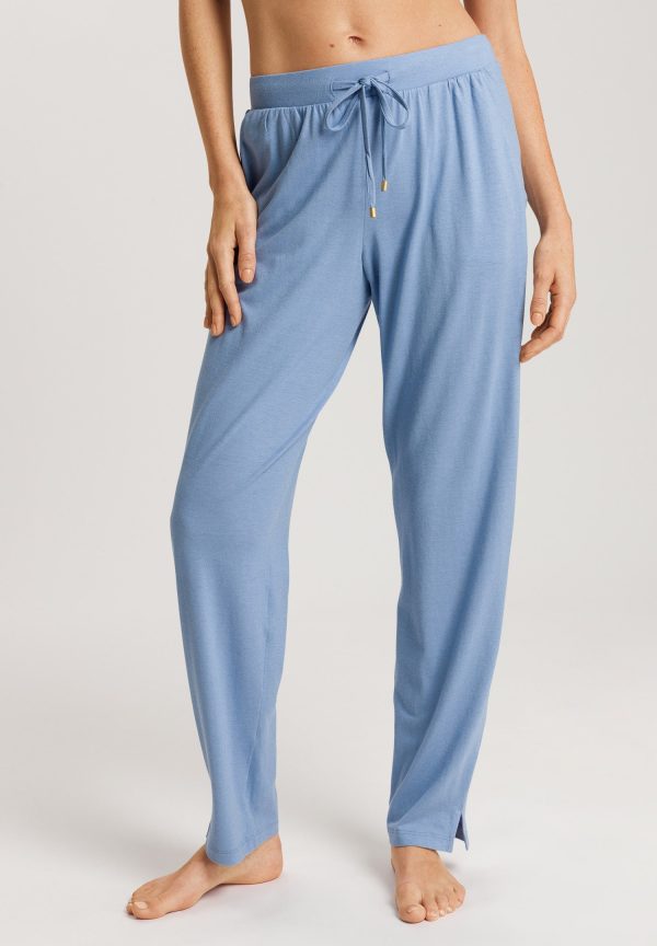 Sleep And Lounge Cotton Blend Drawstring Pants - Image 2
