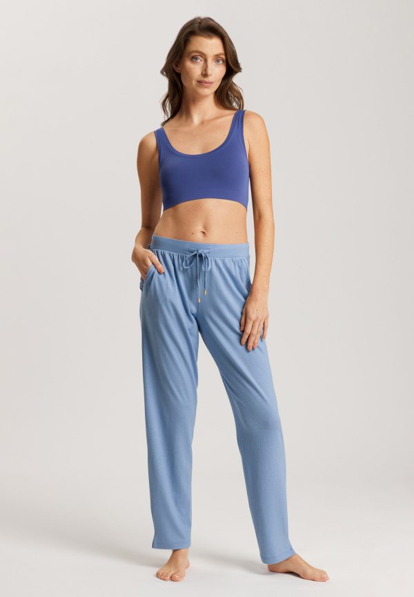 Sleep And Lounge Cotton Blend Drawstring Pants - Image 4