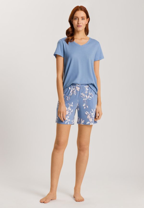 Sleep And Lounge Cotton Blend Shorts - Image 4