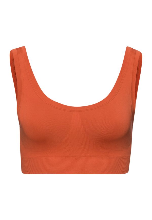Touch Feeling Crop Top Padded
