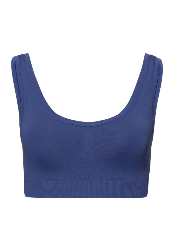 Touch Feeling Crop Top Padded