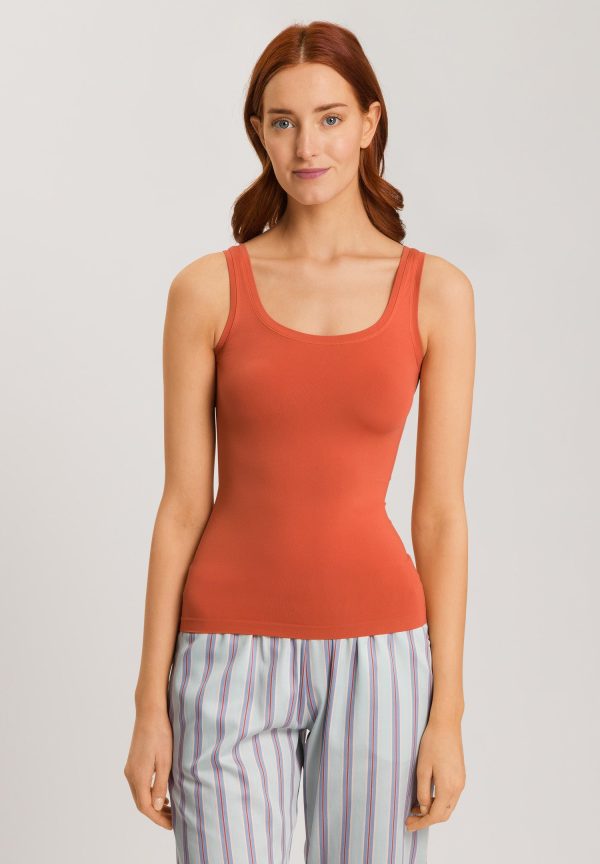 Touch Feeling Round Neck Tank Top - Image 2