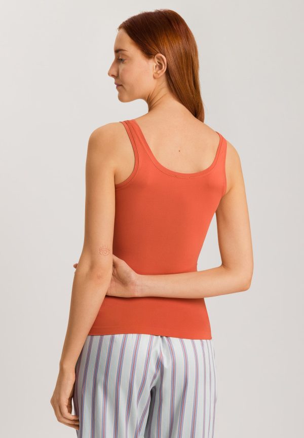 Touch Feeling Round Neck Tank Top - Image 3