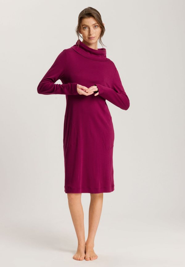 Agatha Cotton Cowl Neck Nightgown - Image 4