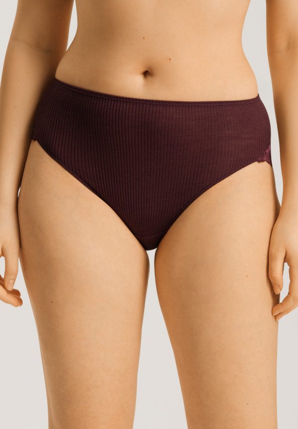 Maria Lace Back Wool and Silk Full Brief - Image 2