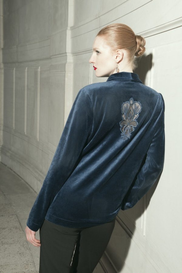Favourites Velvet Blazer - Image 2