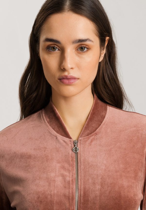 Favourites Velvet Zip-Up Jacket - Image 5
