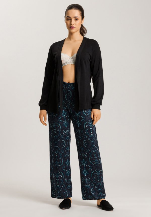 Marlene Wool Blend Front-Tie Cardigan - Image 5