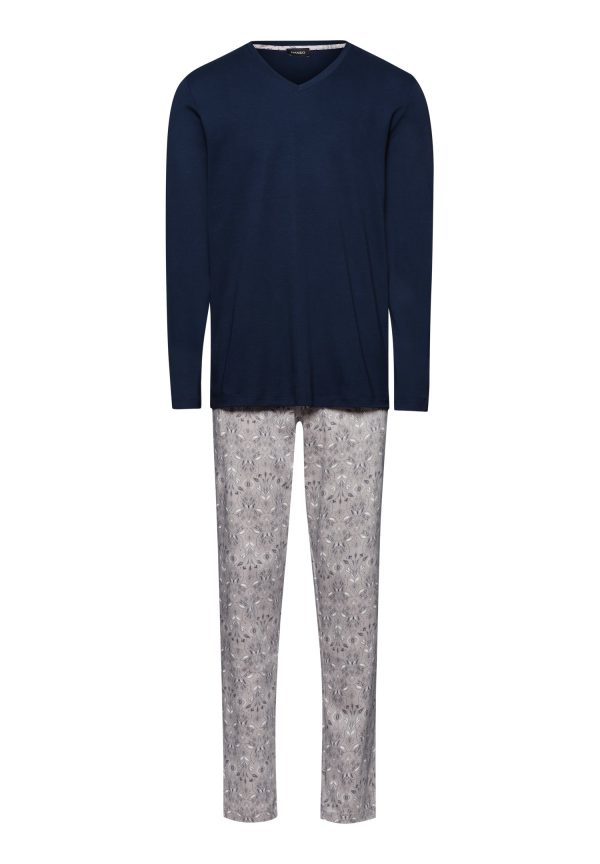 Night And Day Cotton V-Neck Pajama Set