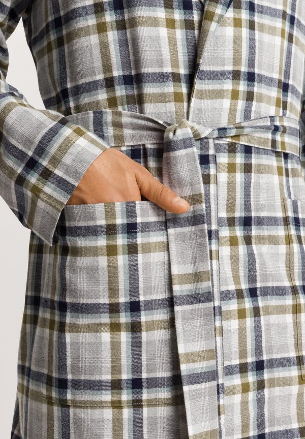 Cozy Comfort Cotton Flannel Robe - Image 4