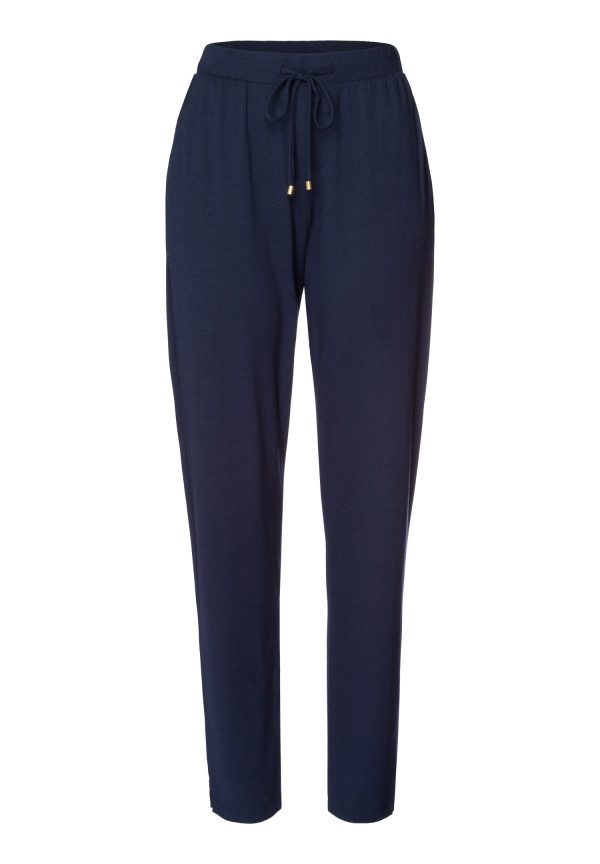 Sleep And Lounge Cotton Blend Drawstring Pants