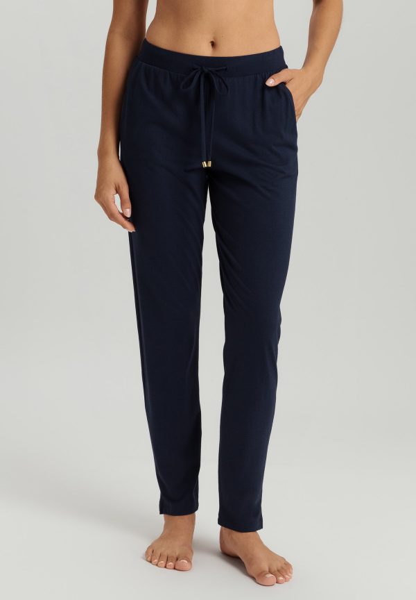 Sleep And Lounge Cotton Blend Drawstring Pants - Image 2