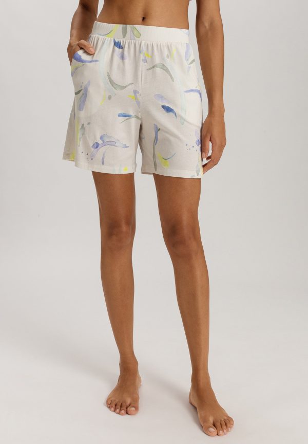 Sleep And Lounge Cotton Blend Shorts - Image 2