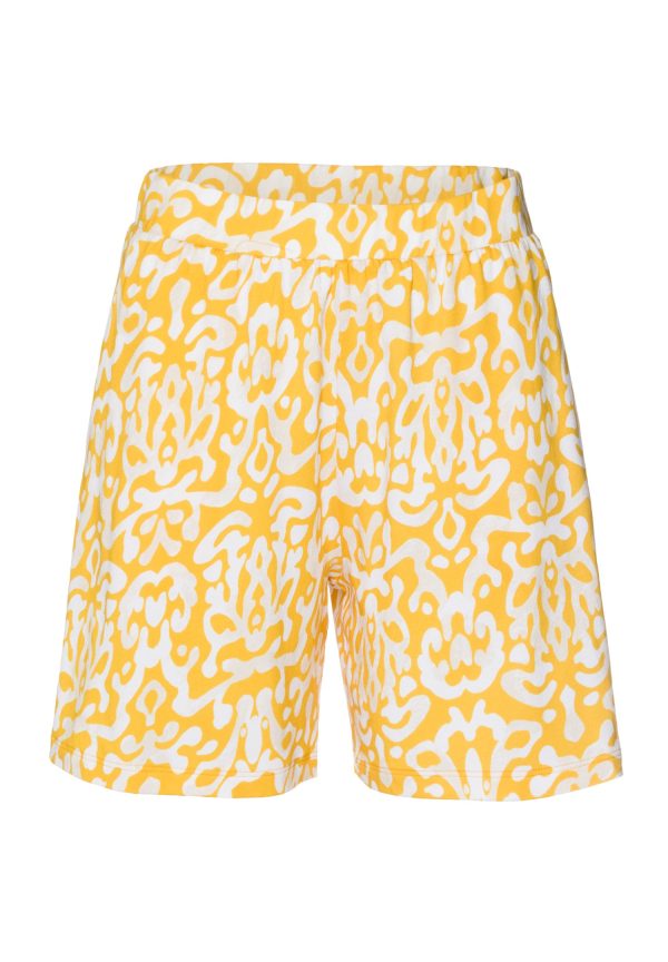 Sleep And Lounge Cotton Blend Shorts