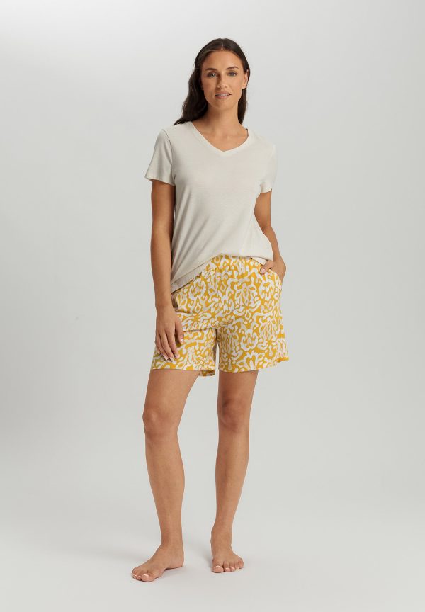 Sleep And Lounge Cotton Blend Shorts - Image 4