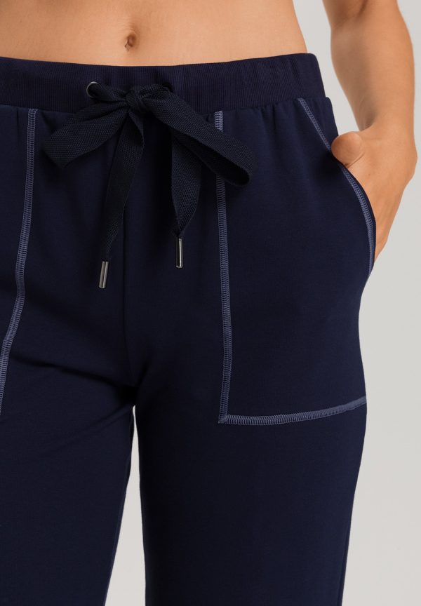 Natural Living Organic Cotton Drawstring Lounge Pants - Image 5
