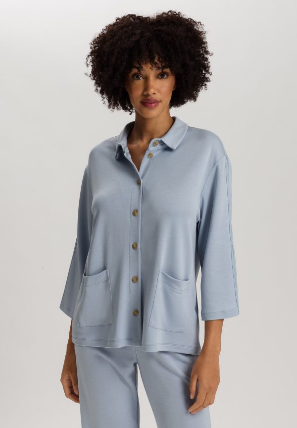 Pure Comfort Tencel™ Button Front Jacket - Image 2