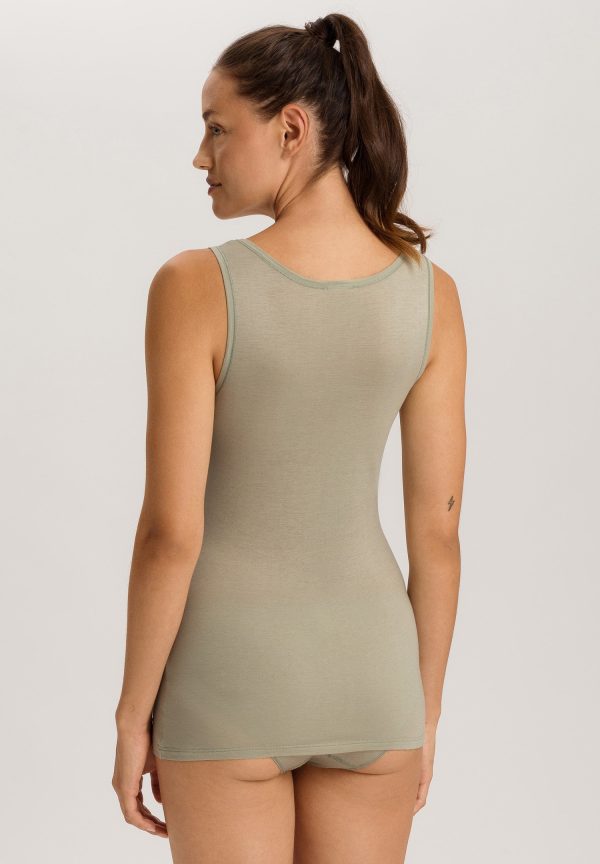 Ultralight Round Neck Cotton Tank Top - Image 3