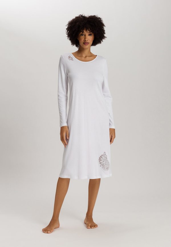 Belina Round Neck Cotton Nightgown - Image 2