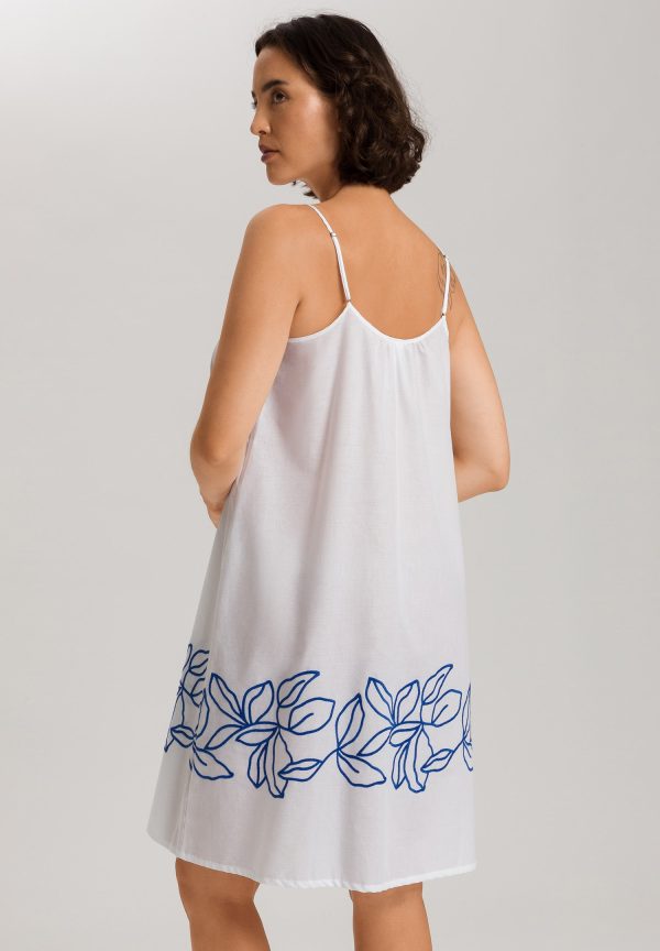 Liz Embroidered Cotton Chemise - Image 3